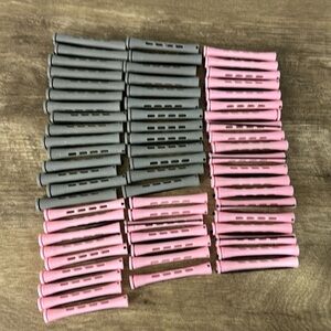 Perm Rods gray and pink